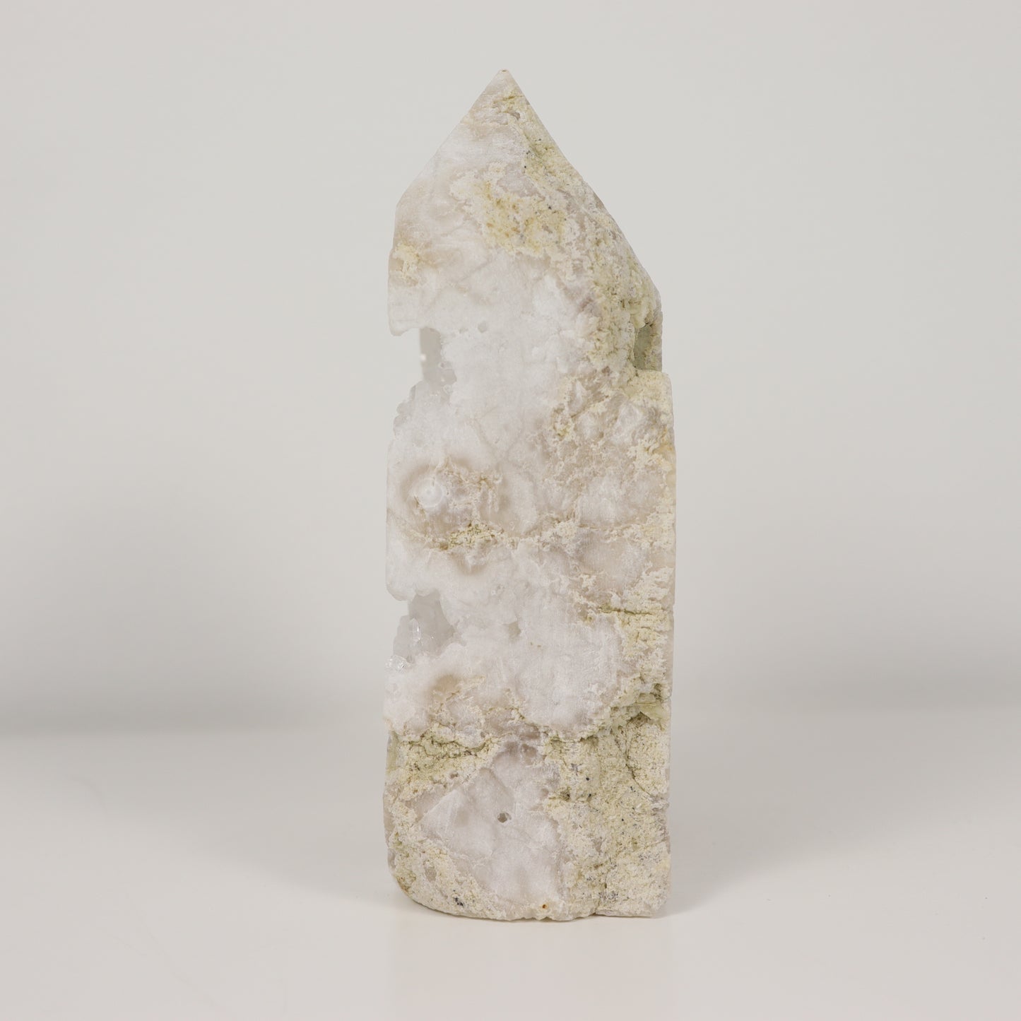 Clear Quartz Geode Tower
