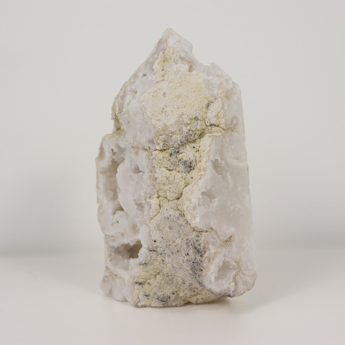 Clear Quartz Geode Tower