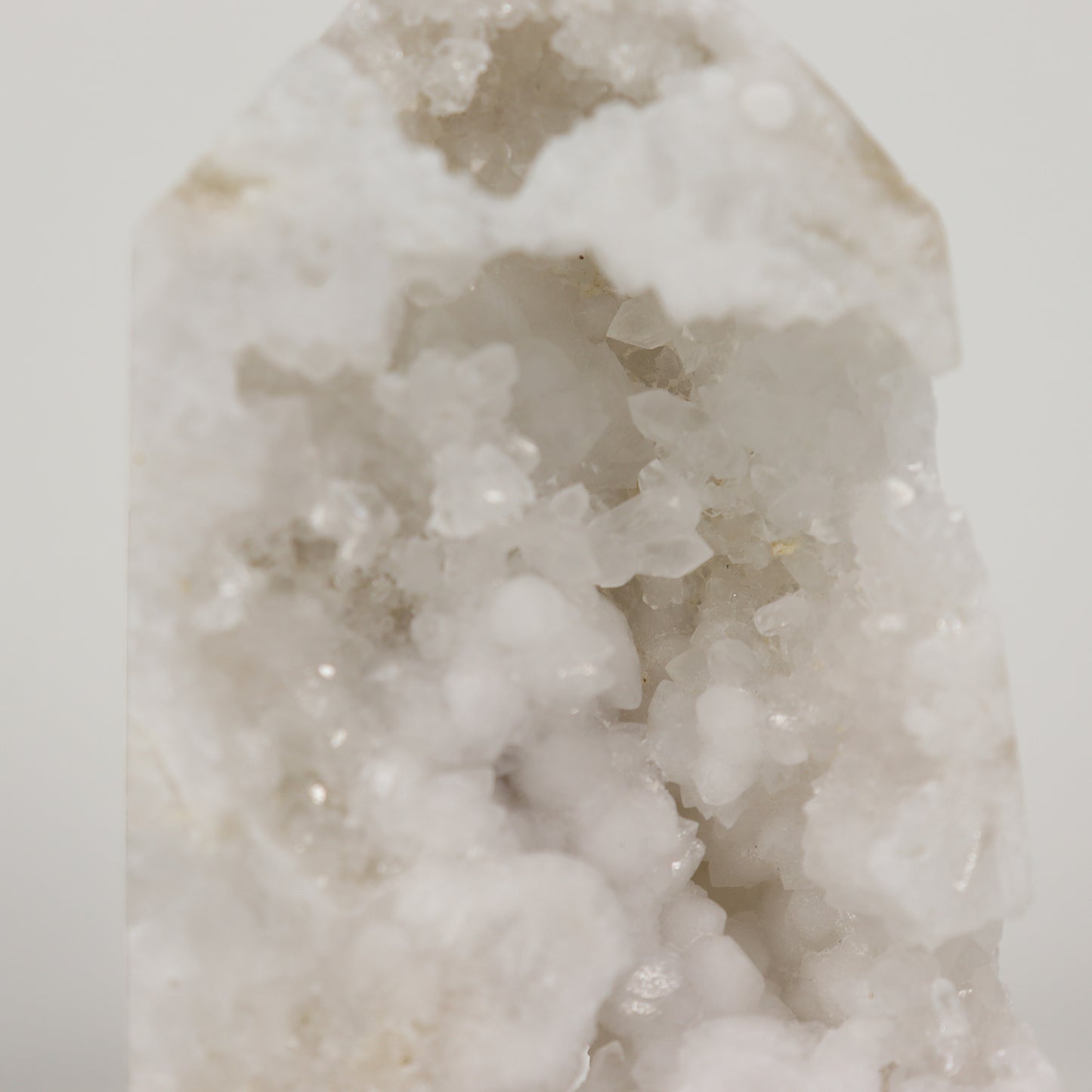 Clear Quartz Geode Tower