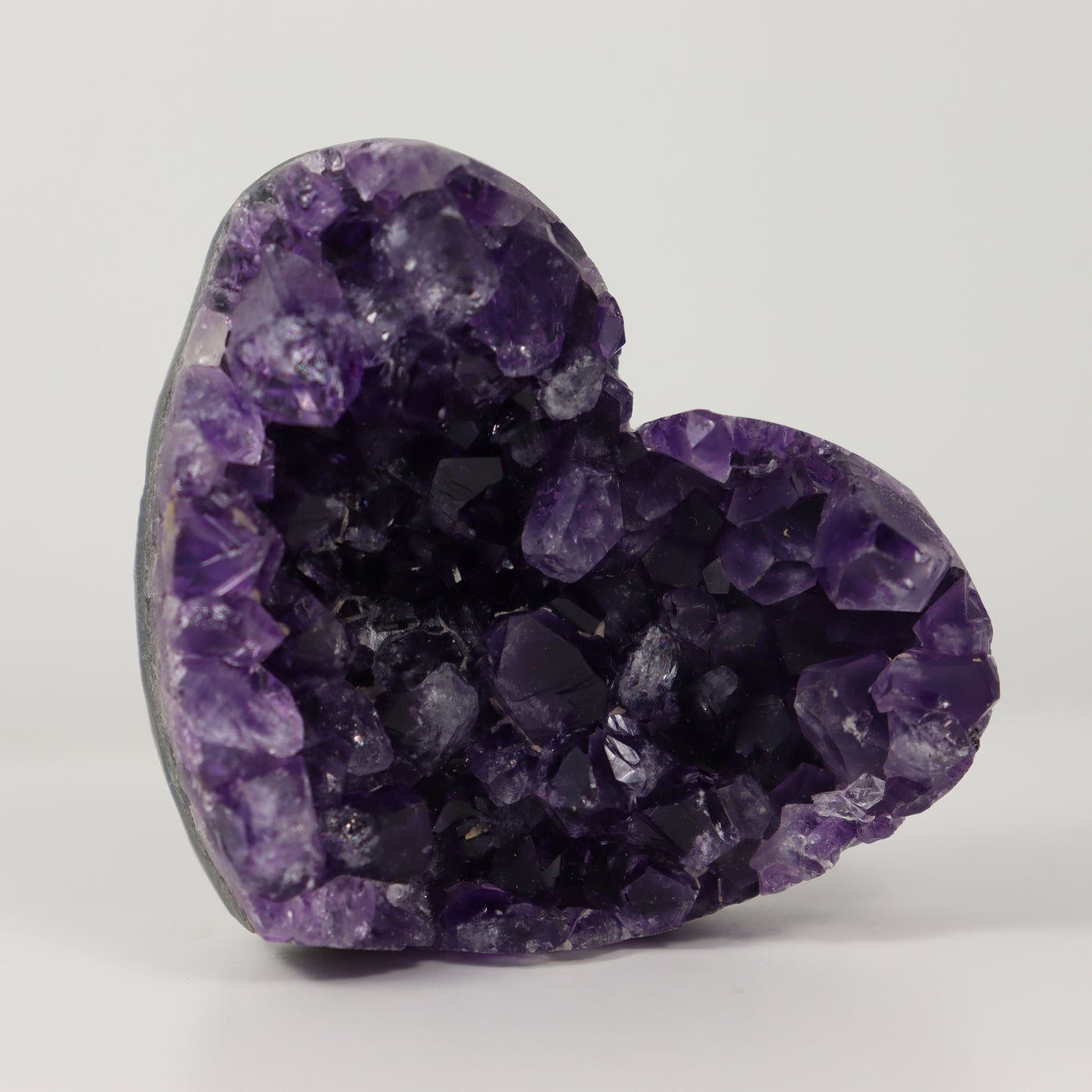 Amethyst Heart Cluster