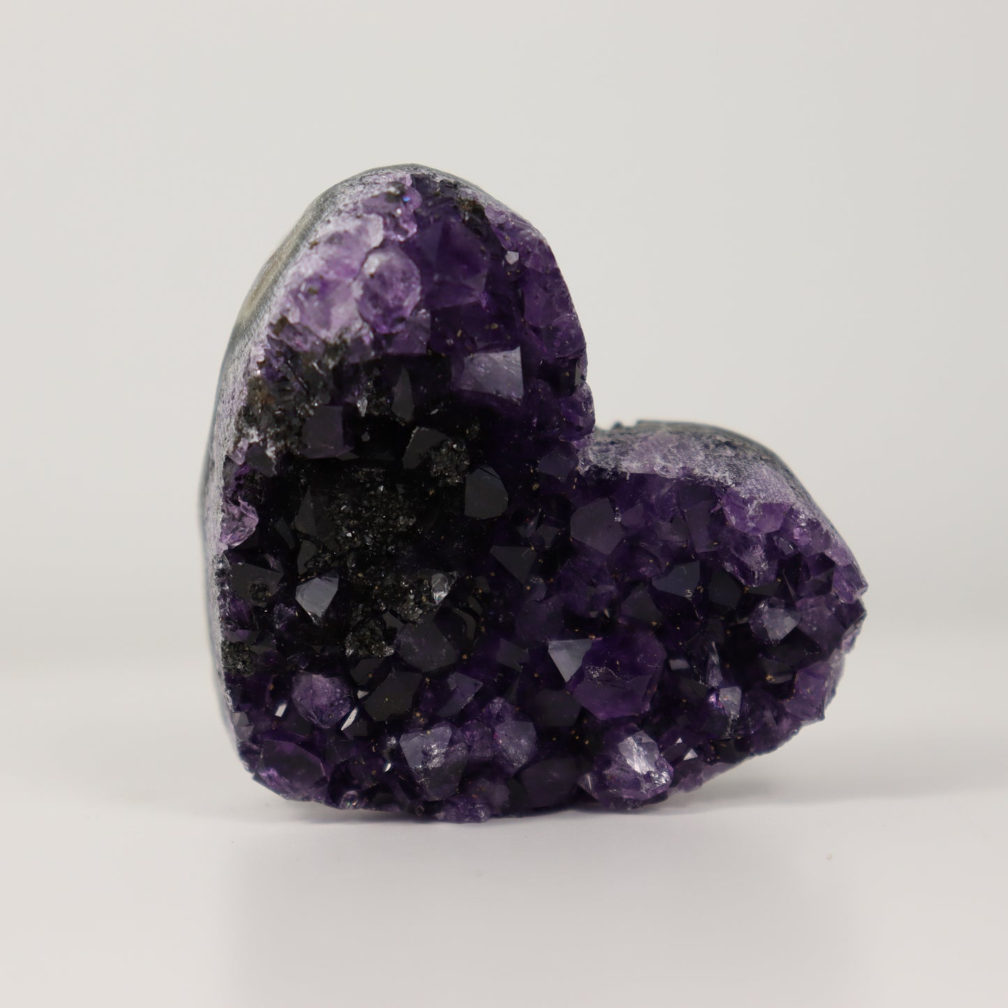 Amethyst Heart Cluster