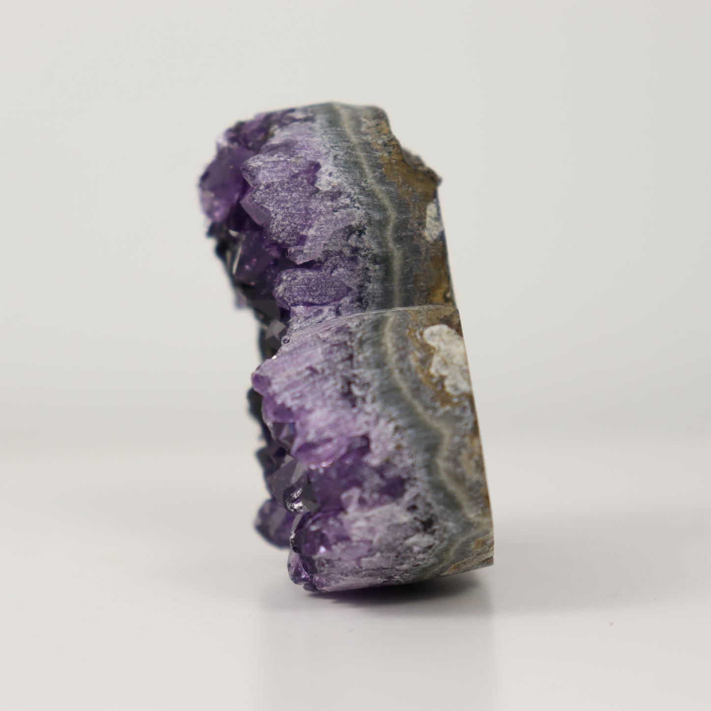 Amethyst Heart Cluster