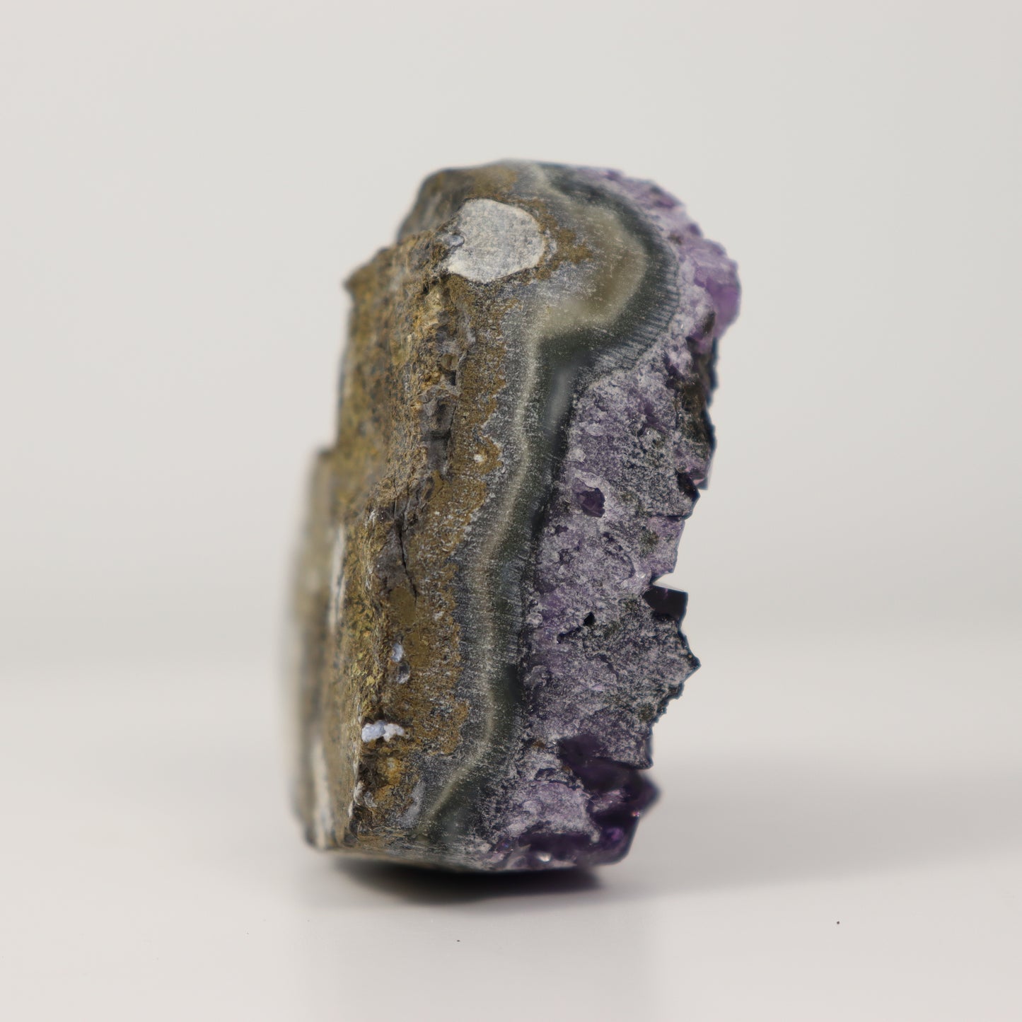Amethyst Heart Cluster