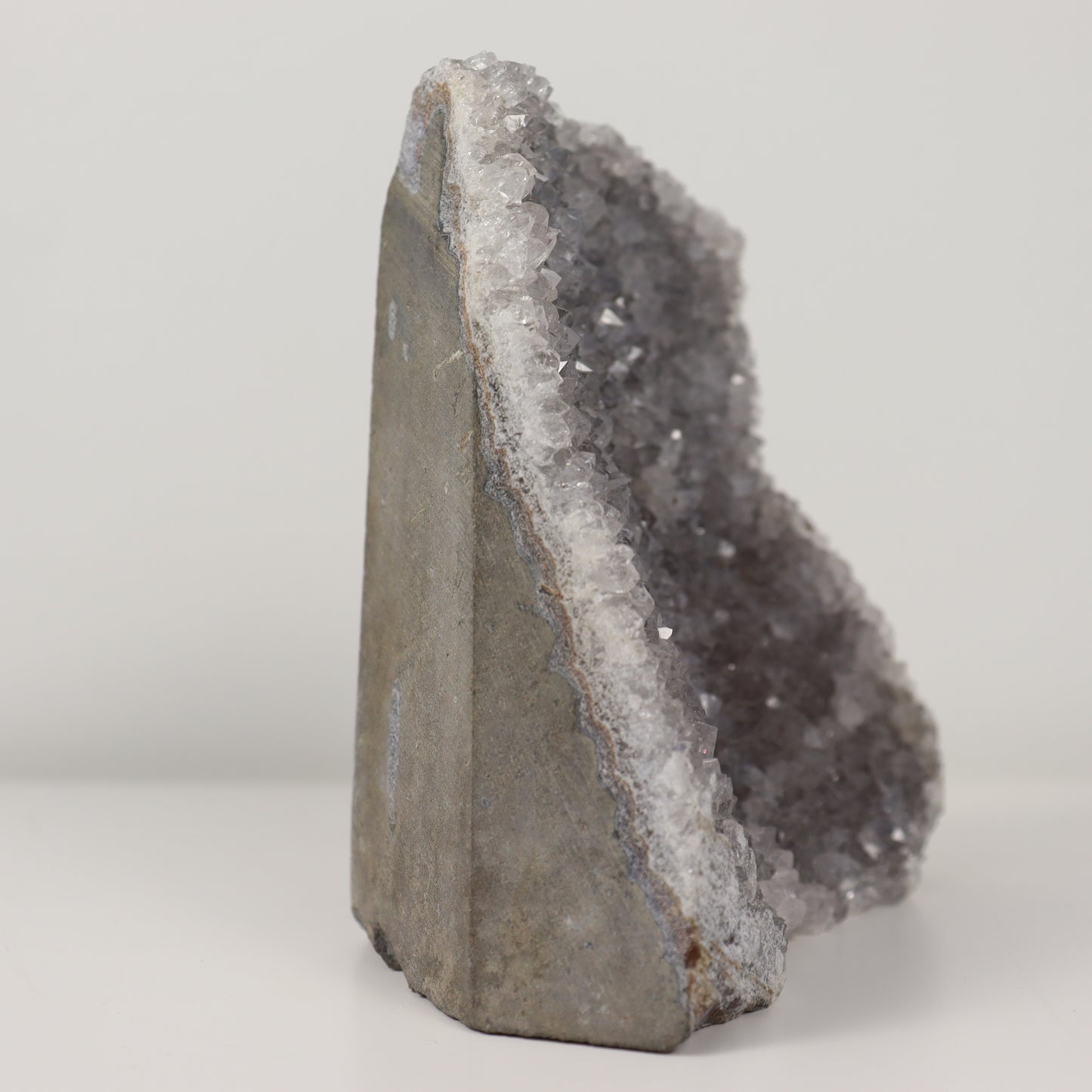 Grey Amethyst Geode Cluster