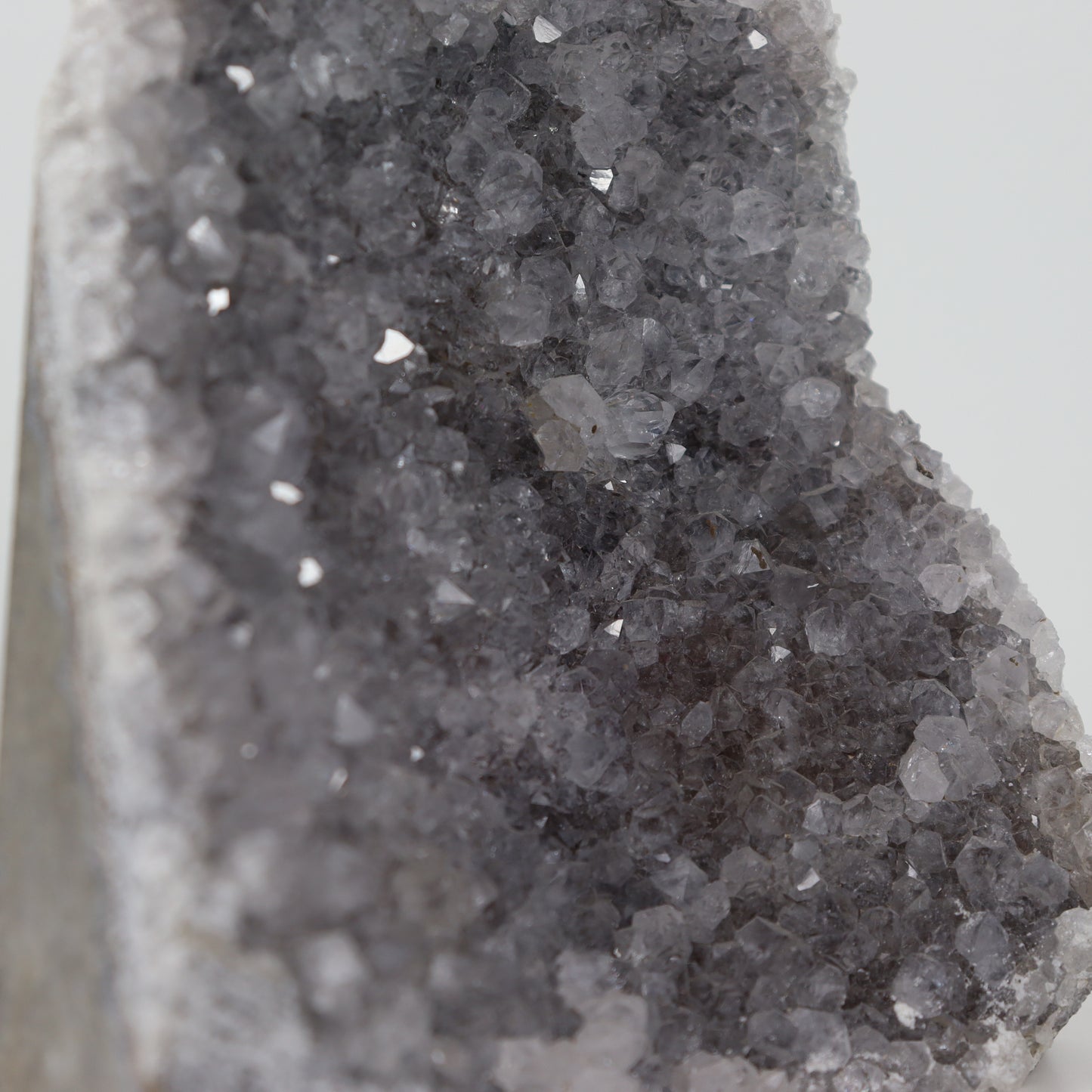 Grey Amethyst Geode Cluster