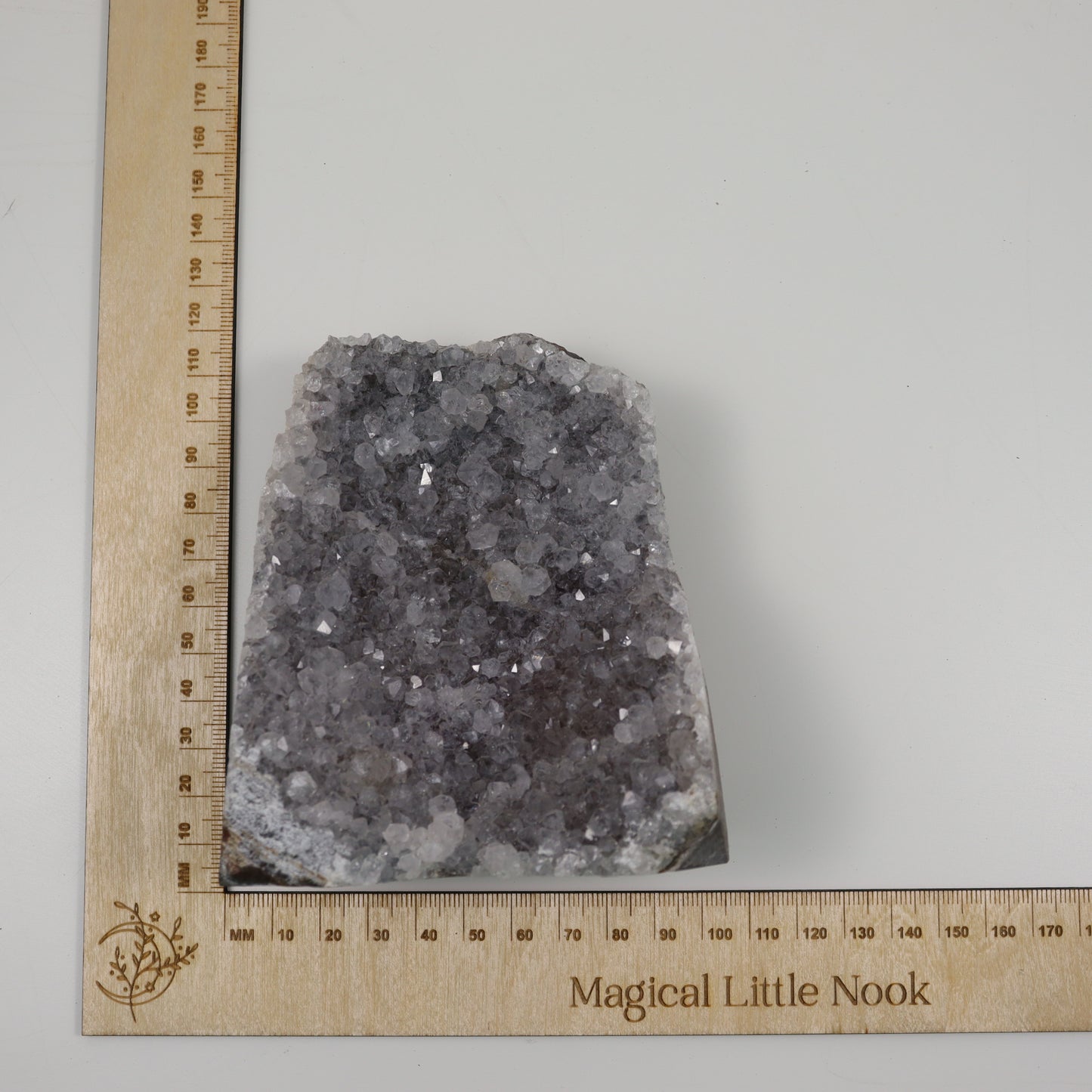 Grey Amethyst Geode Cluster