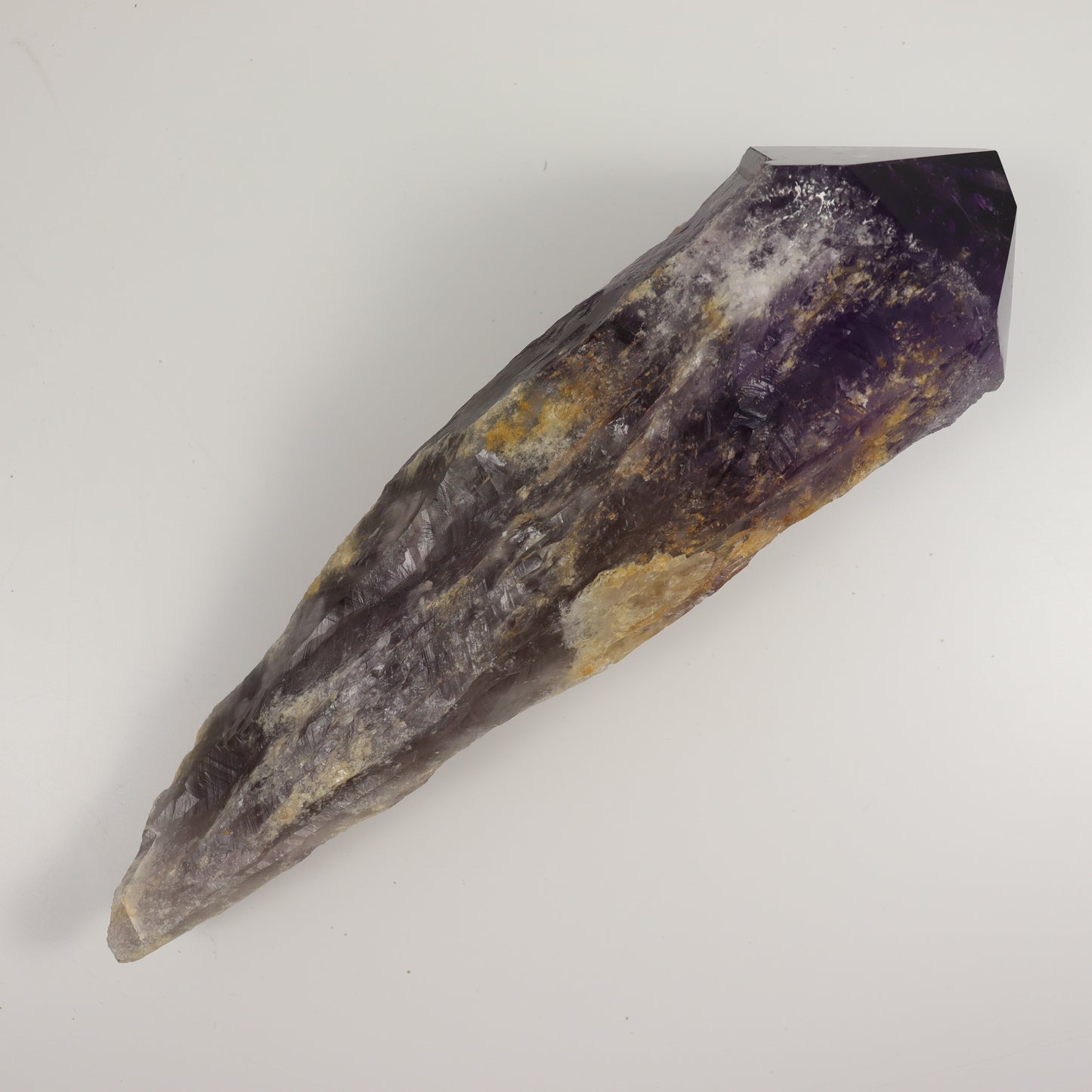 Amethyst Semi-Polished Root Wand