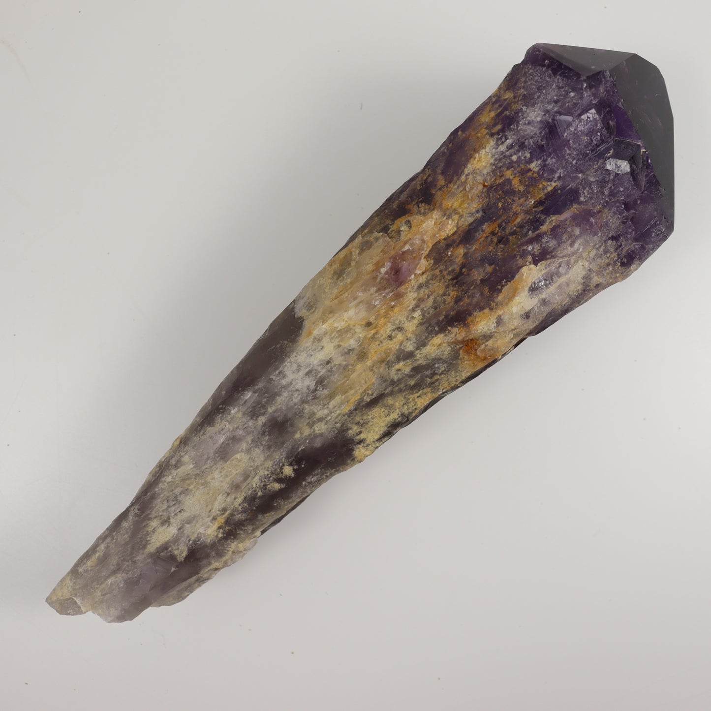 Amethyst Semi-Polished Root Wand