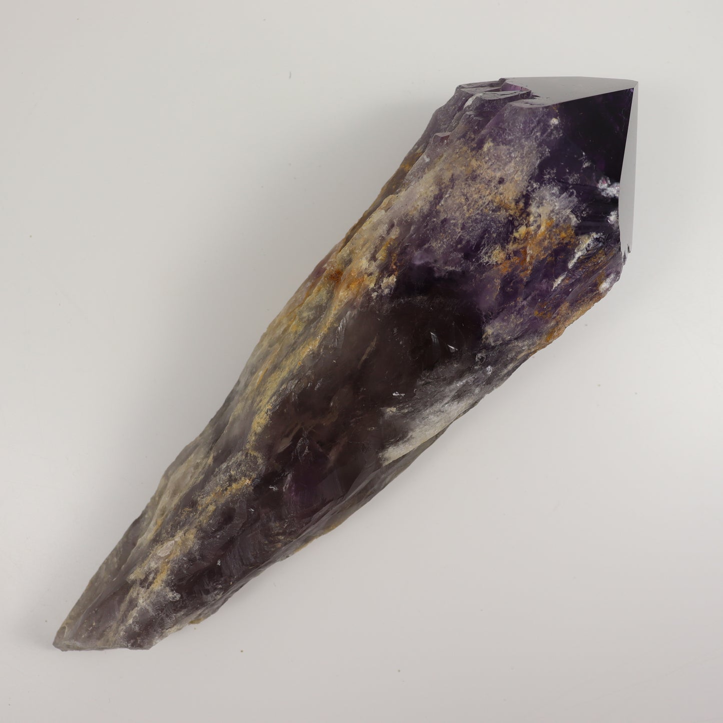 Amethyst Semi-Polished Root Wand