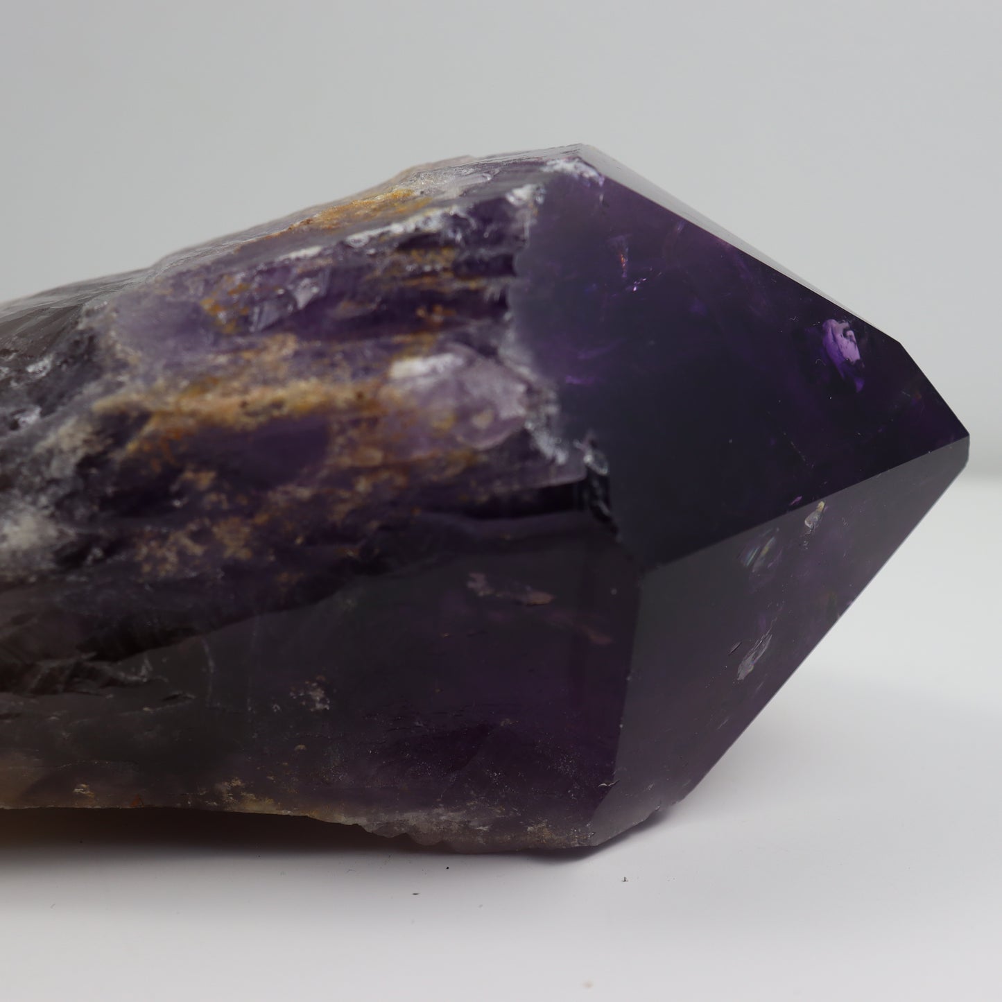 Amethyst Semi-Polished Root Wand