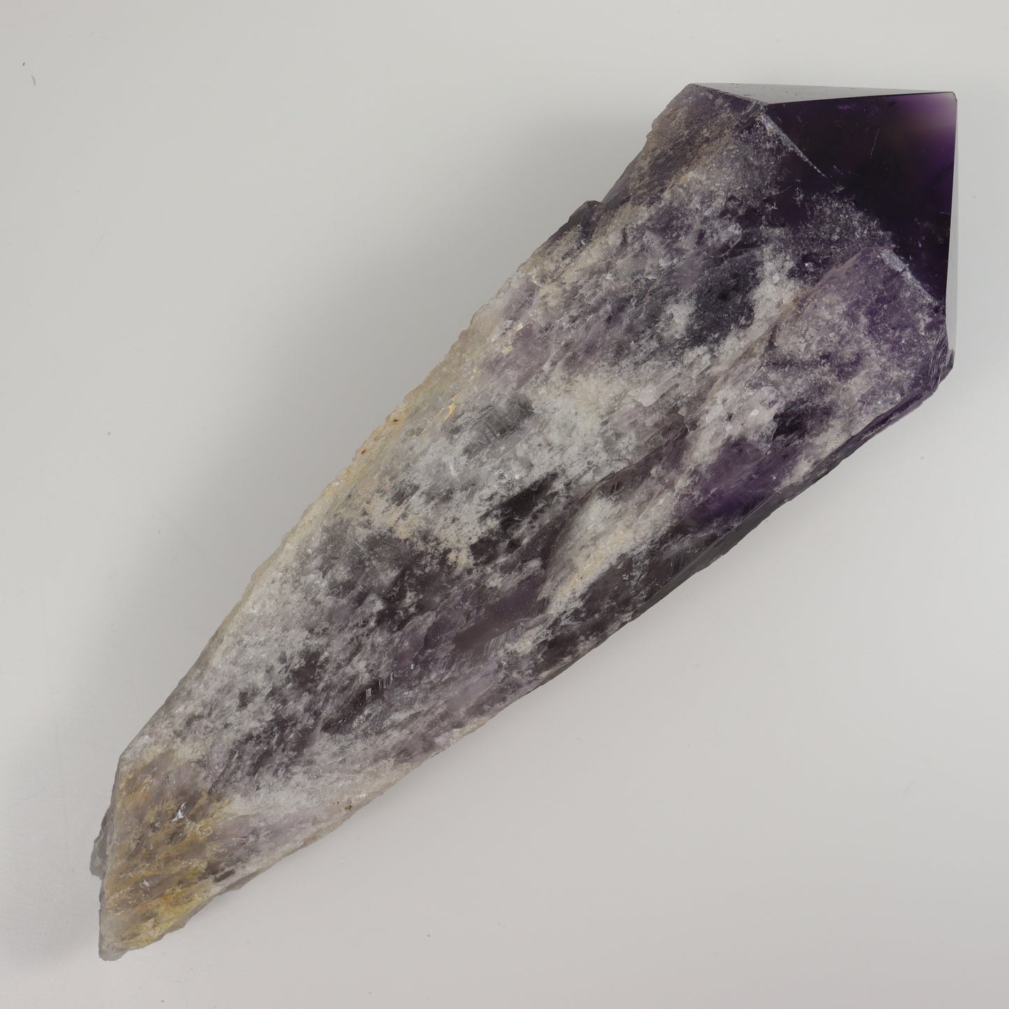 Amethyst Semi-Polished Root Wand
