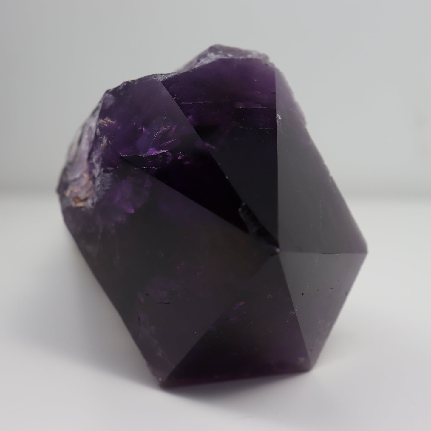 Amethyst Semi-Polished Root Wand