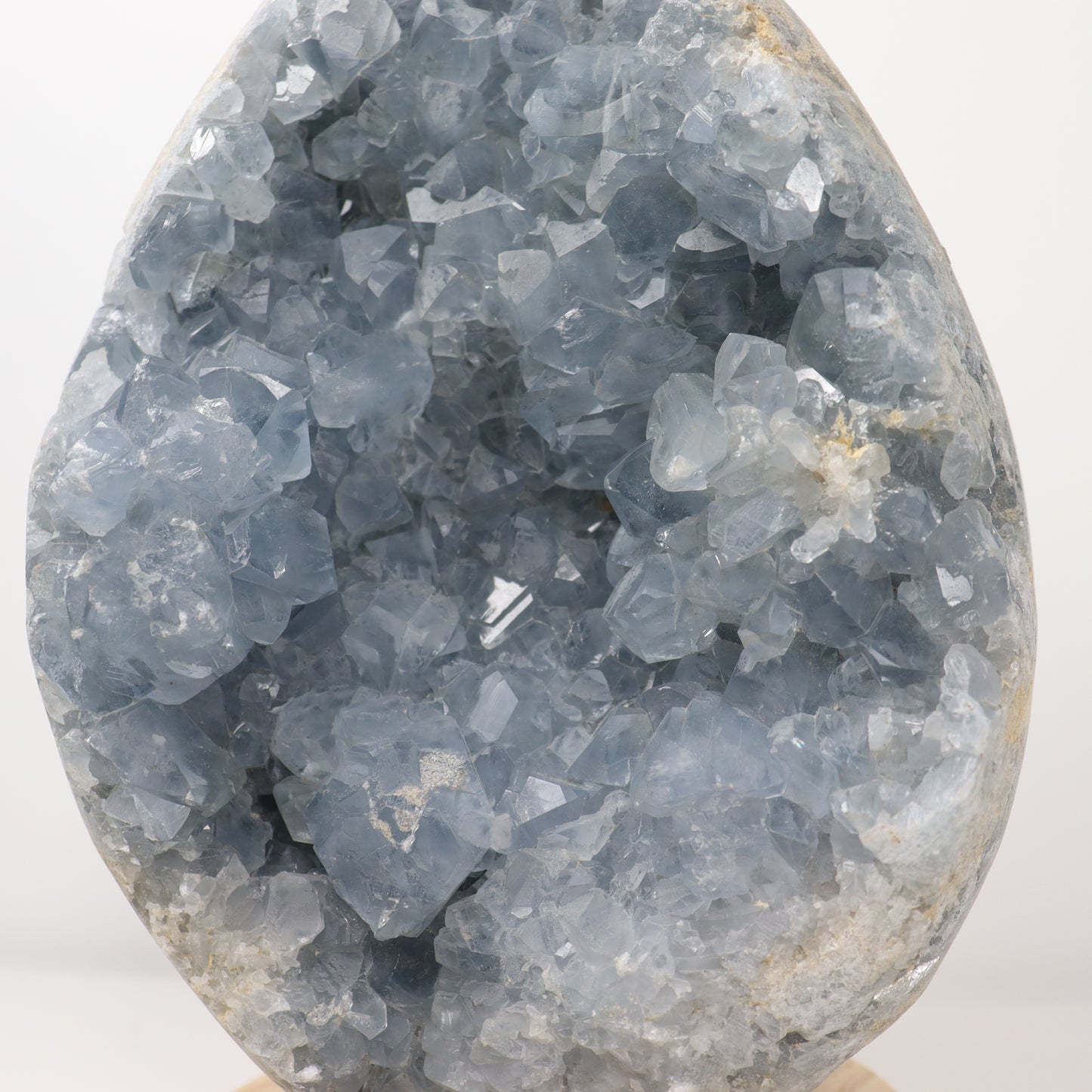 Celestite Semi-Polished Geode Egg 3680g