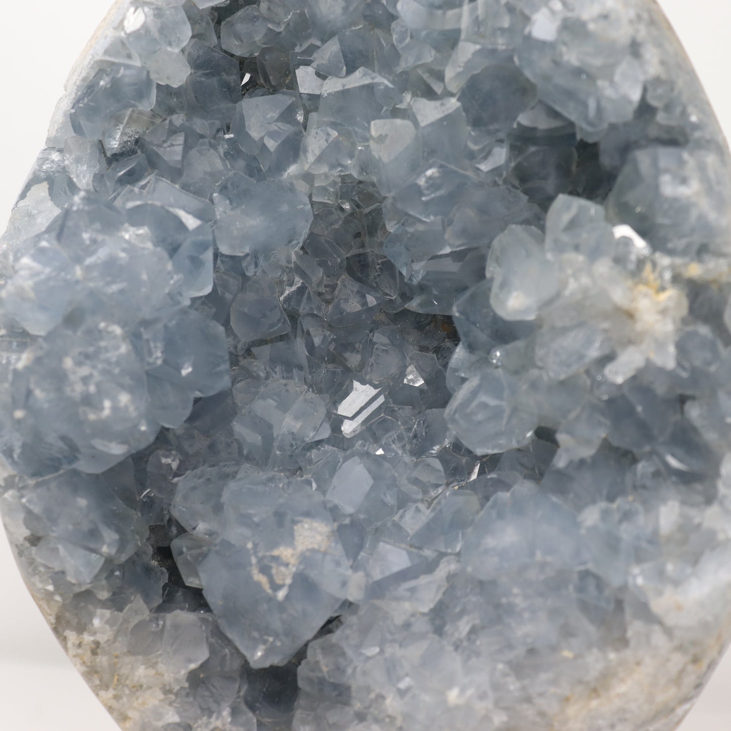 Celestite Semi-Polished Geode Egg 3680g