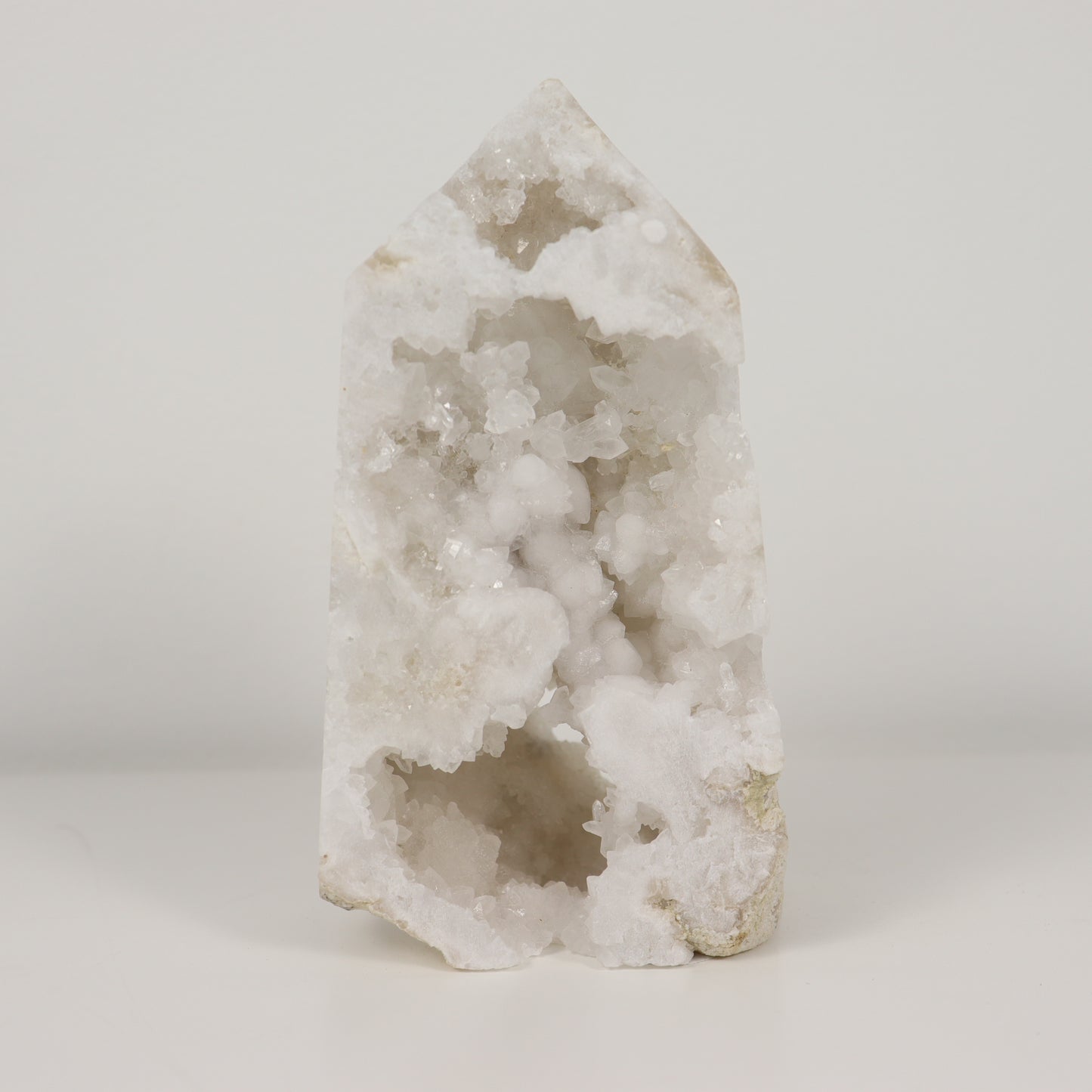 Clear Quartz Geode Tower