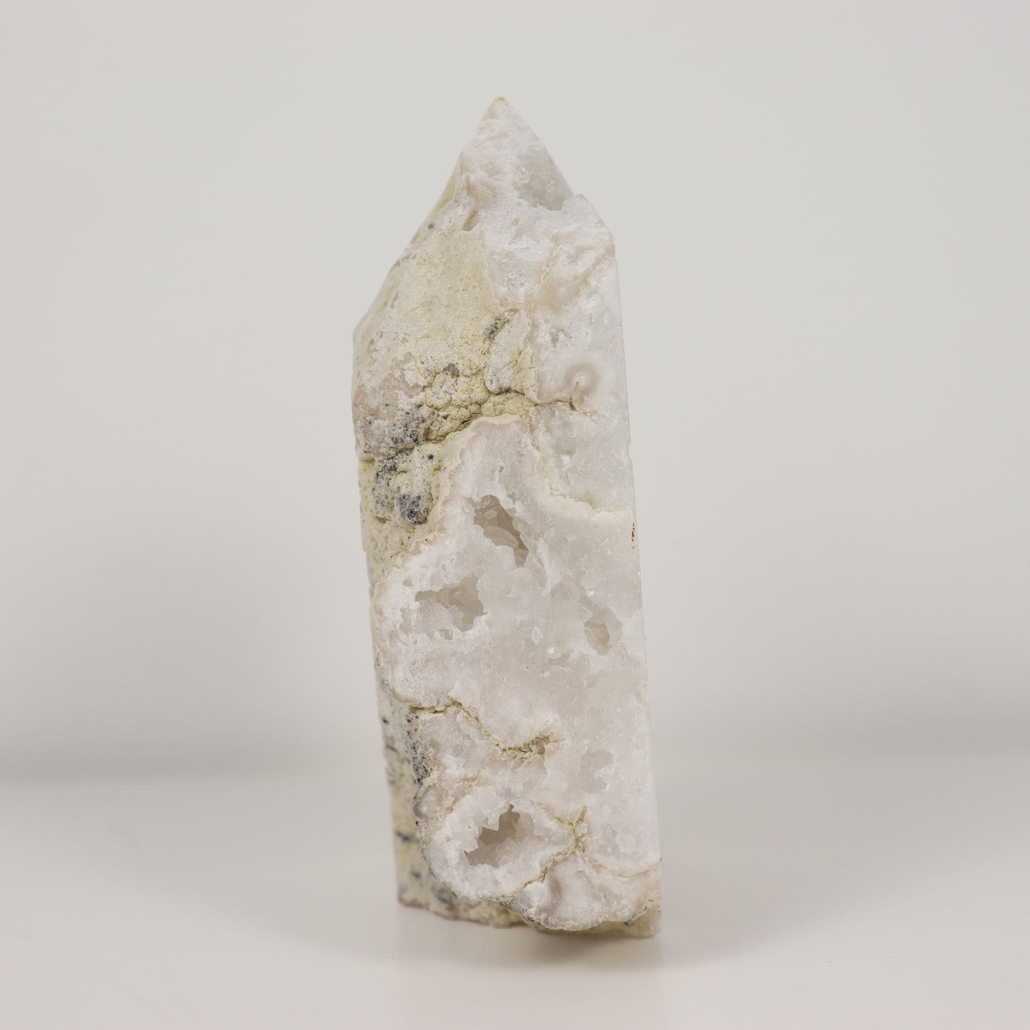 Clear Quartz Geode Tower