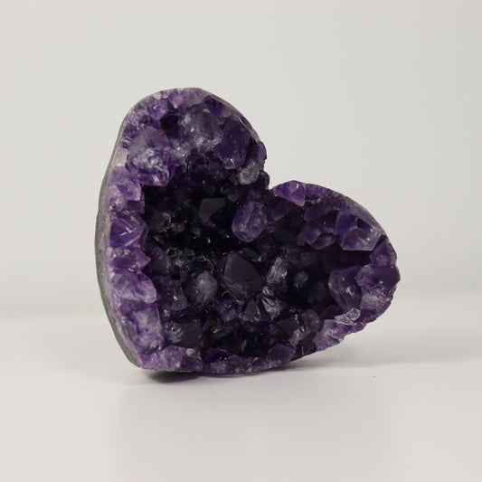 Amethyst Heart Cluster