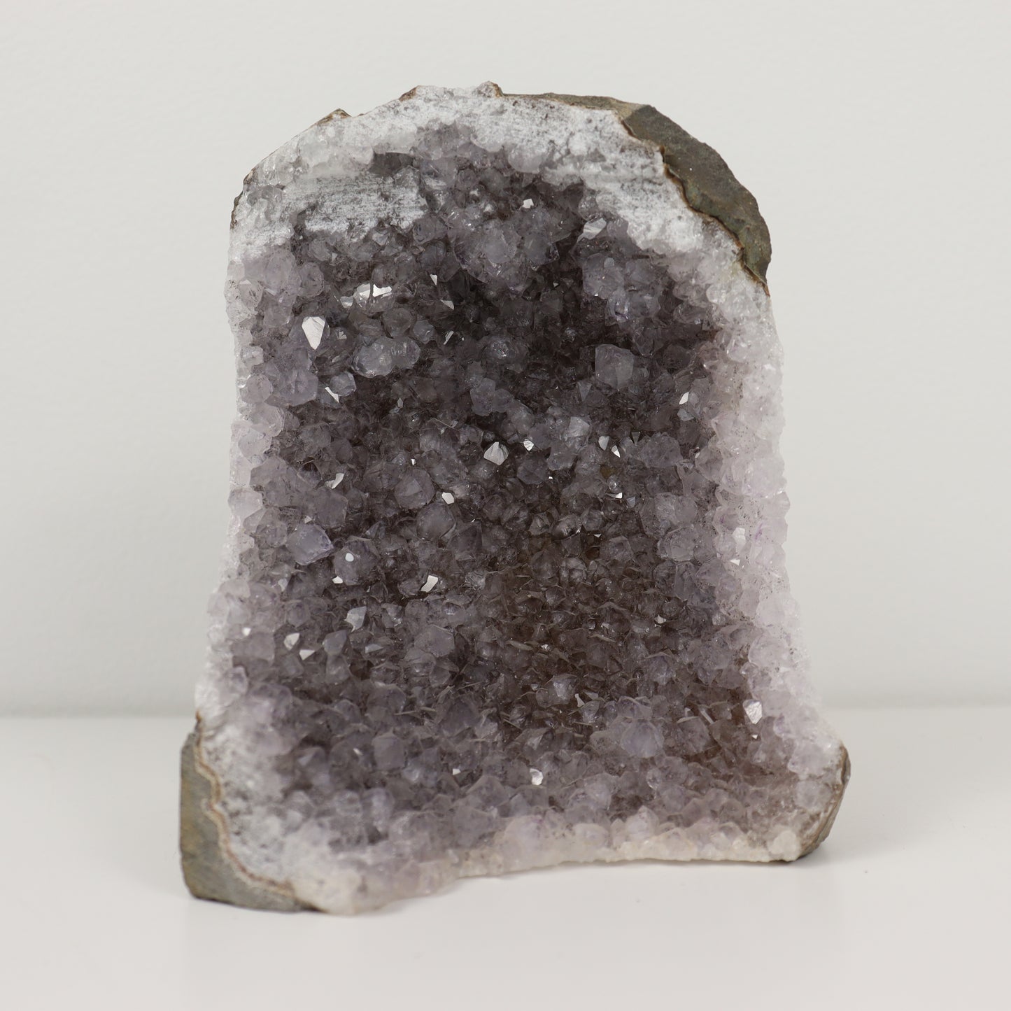 Grey Amethyst Geode Cluster