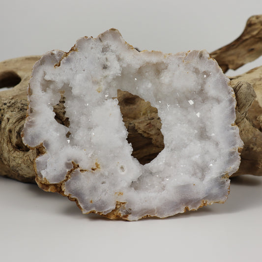 Clear Quartz Geode Slab