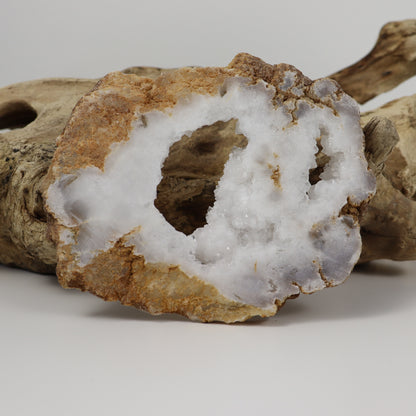 Clear Quartz Geode Slab