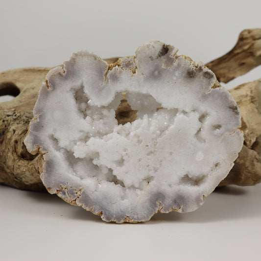Clear Quartz Geode Slab