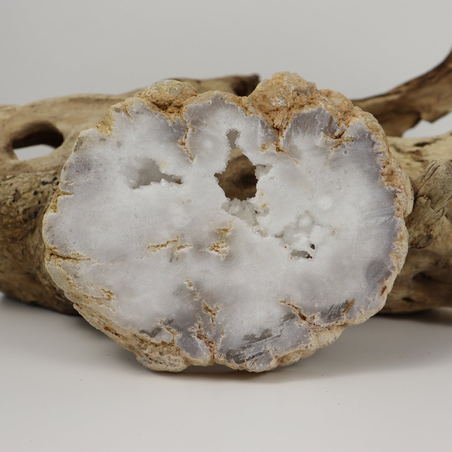 Clear Quartz Geode Slab