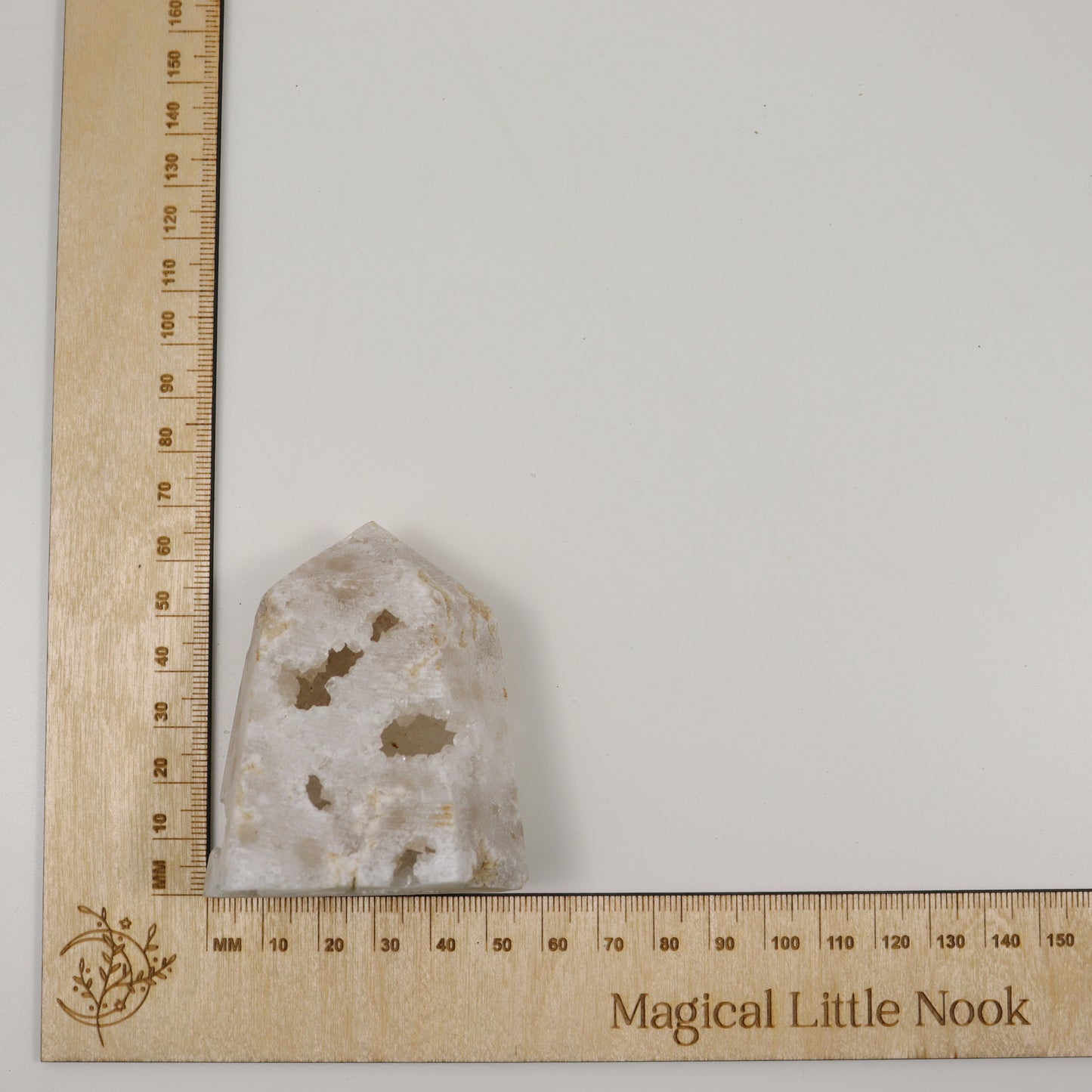 Clear Quartz Geode Tower