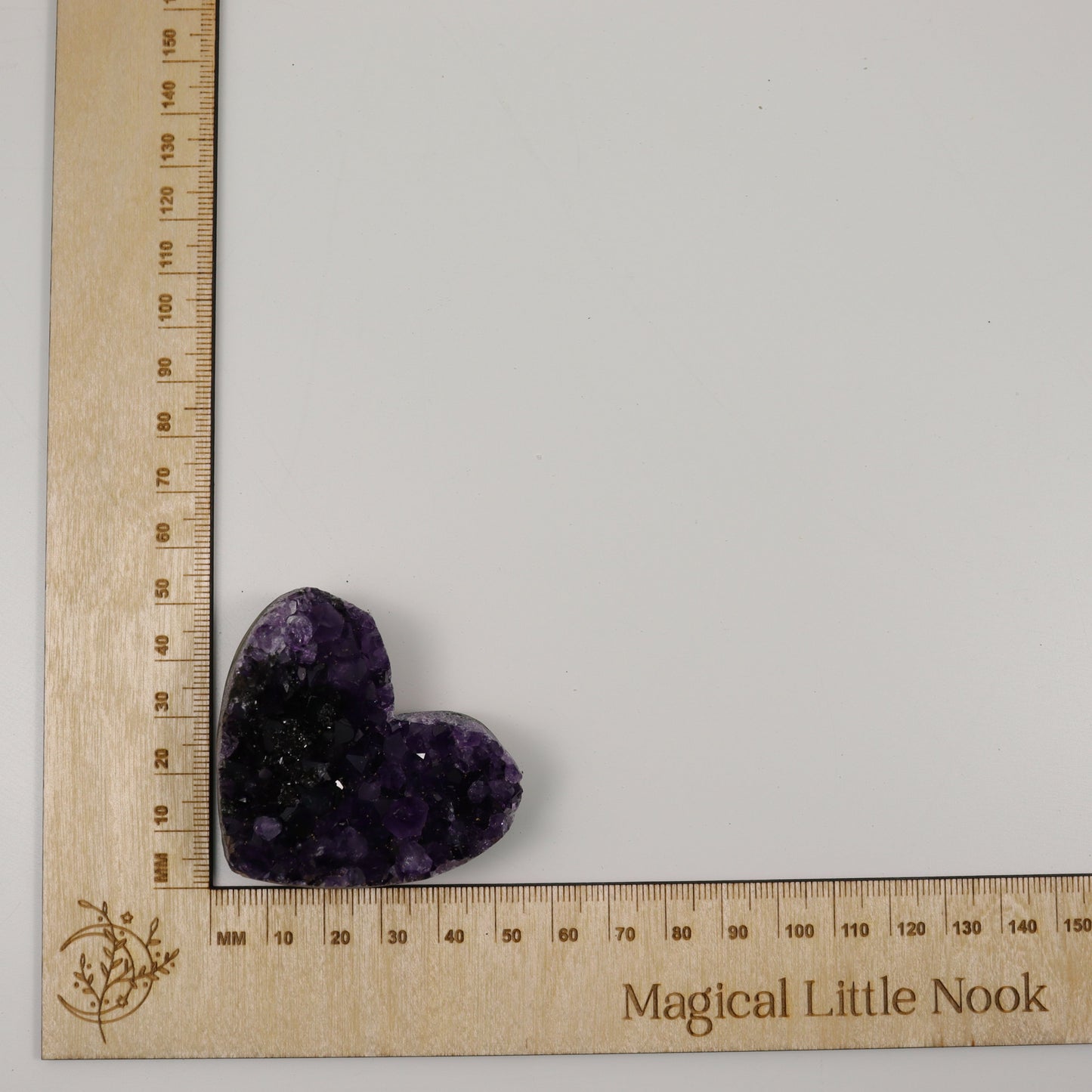 Amethyst Heart Cluster