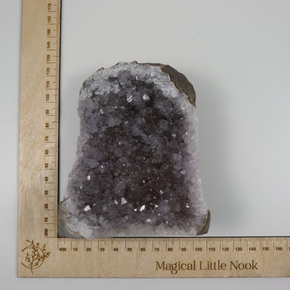 Grey Amethyst Geode Cluster