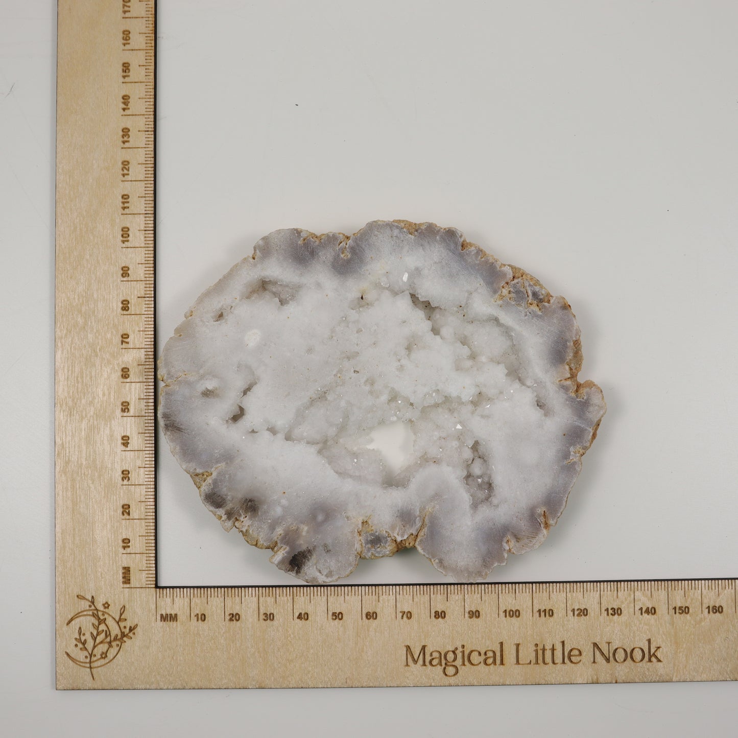 Clear Quartz Geode Slab