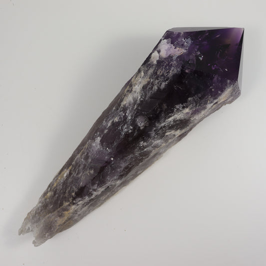 Amethyst Semi-Polished Root Wand