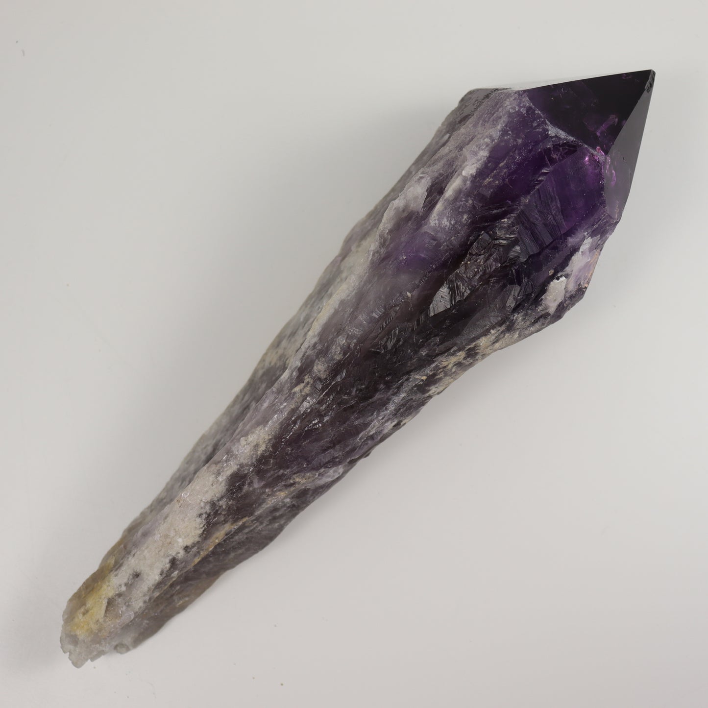 Amethyst Semi-Polished Root Wand