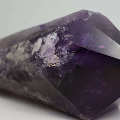 Amethyst Semi-Polished Root Wand