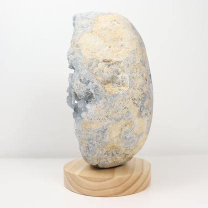 Celestite Semi-Polished Geode Egg 3680g