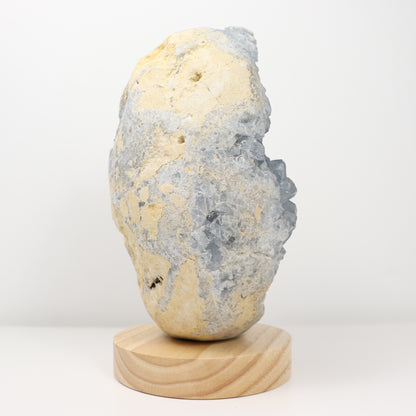 Celestite Semi-Polished Geode Egg 3680g